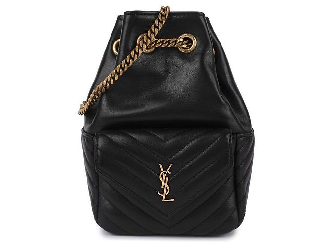 Saint Laurent Mini Bucket Bag Schwarz - Ansicht 3
