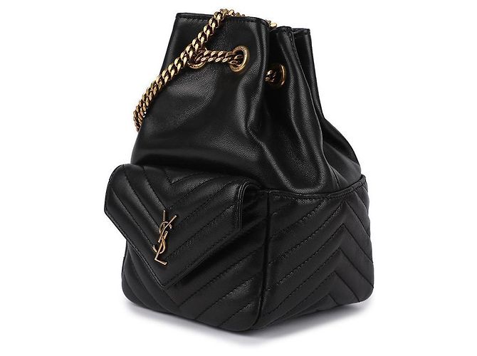 Saint Laurent Mini Bucket Bag Schwarz - Ansicht 4