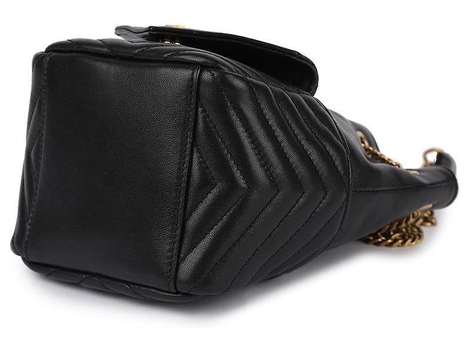 Saint Laurent Mini Bucket Bag Schwarz - Ansicht 6