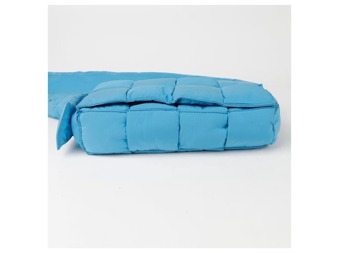 Bottega Veneta Borsa a tracolla Padding Tech Cassette Blu - vista 6