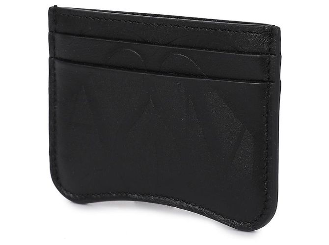 Alexander Mcqueen Porte-cartes Seal Noir - vue 4