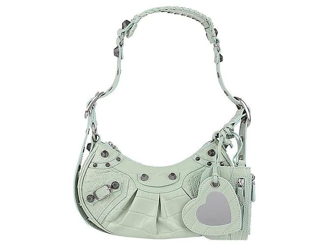 Balenciaga Borsa a tracolla Verde - vista 3