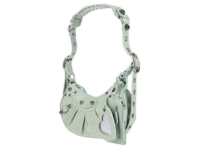 Balenciaga Borsa a tracolla Verde - vista 4