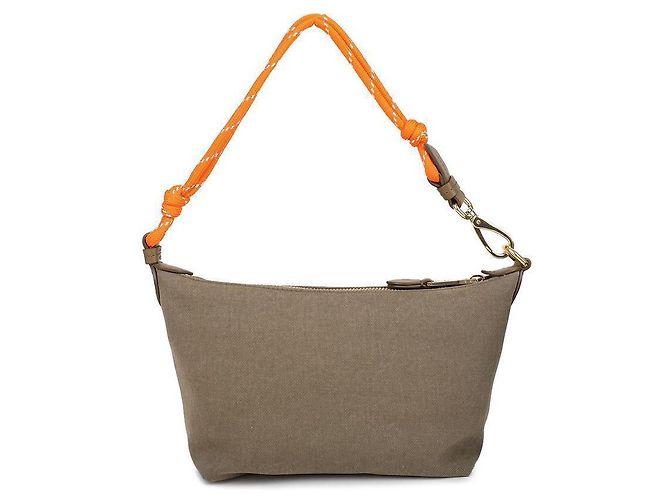 Miu Miu Borsa a spalla in gabardine - vista 5