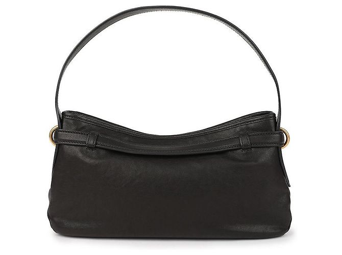 Miu Miu Borsa in pelle nappa avventurina Nero - vista 5