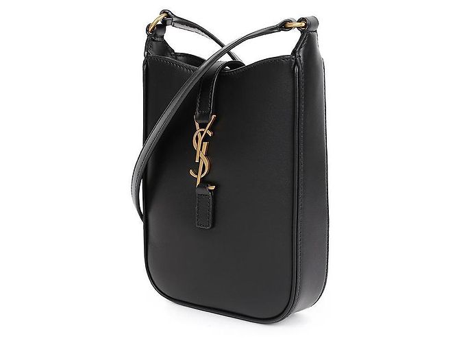 Saint Laurent Borsa a tracolla Monogram per telefono Nero - vista 4