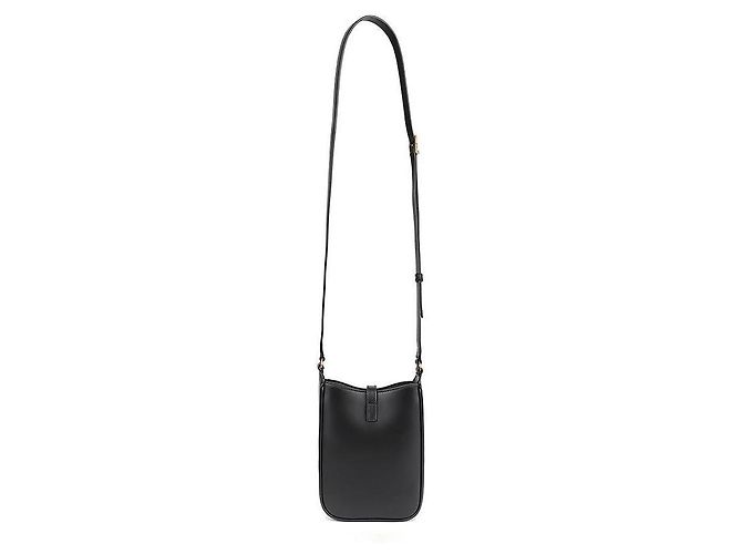 Saint Laurent Borsa a tracolla Monogram per telefono Nero - vista 5