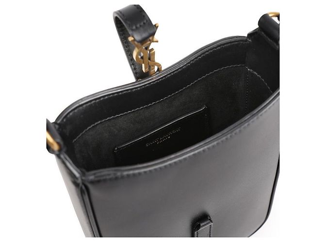 Saint Laurent Borsa a tracolla Monogram per telefono Nero - vista 8