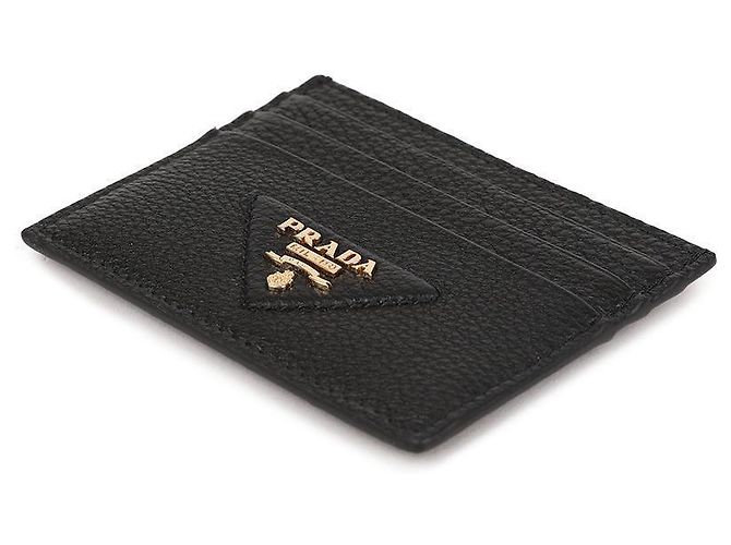 Prada Portafoglio porta carte in pelle - vista 6