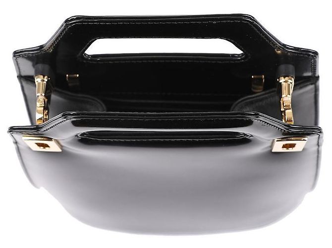 Salvatore Ferragamo Borsa Tote Wanda da Donna Gancini NERO - vista 7