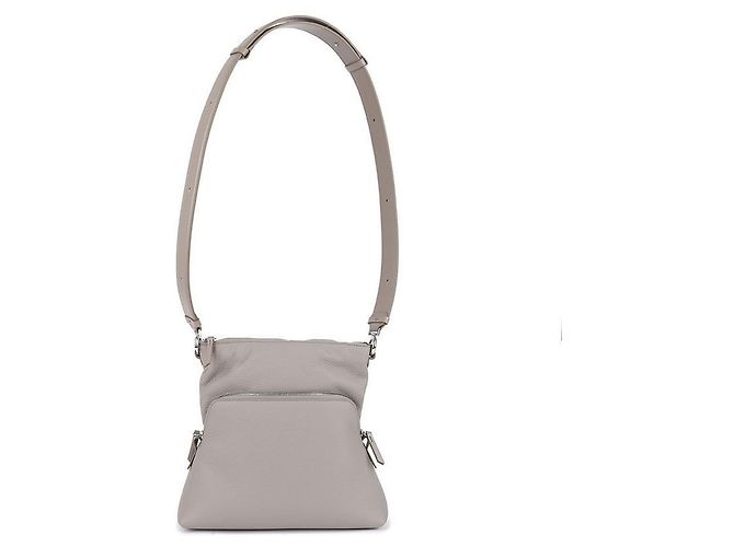 Maison Martin Margiela Borsa a spalla in pelle morbida Marrone - vista 5