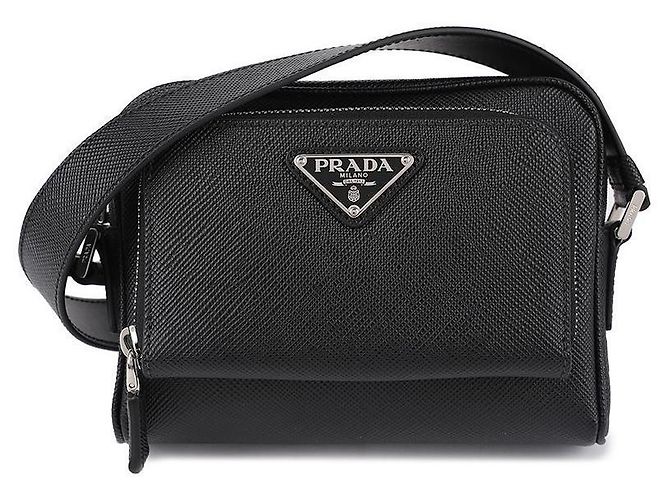 Prada Saffiano Herren Leder Umhängetasche - Ansicht 3