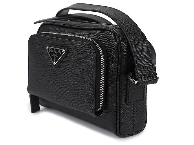 Prada Saffiano Herren Leder Umhängetasche - Ansicht 4