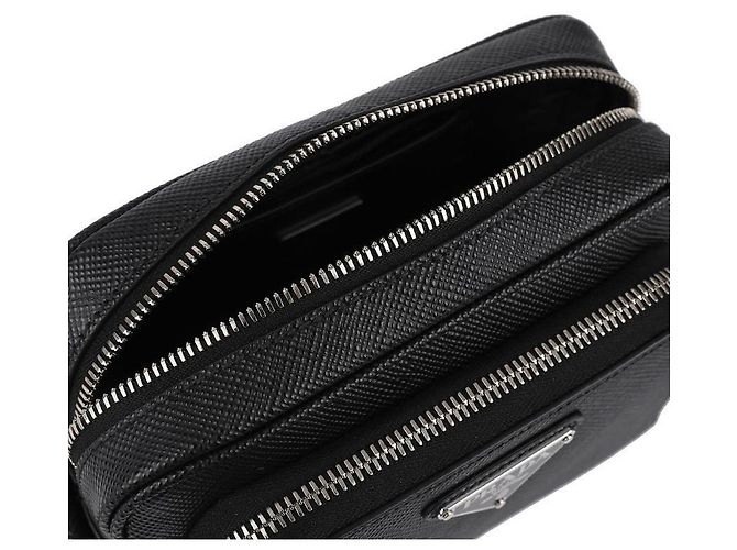 Prada Saffiano Herren Leder Umhängetasche - Ansicht 8