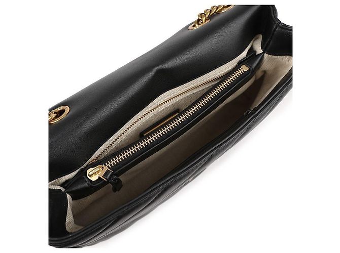 Tory Burch Borsa a spalla convertibile Kira Chevron Nero - vista 8