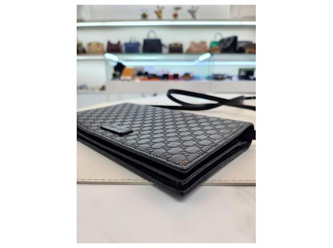 Gucci Mini borsa a tracolla Micro Shima Nero - vista 17