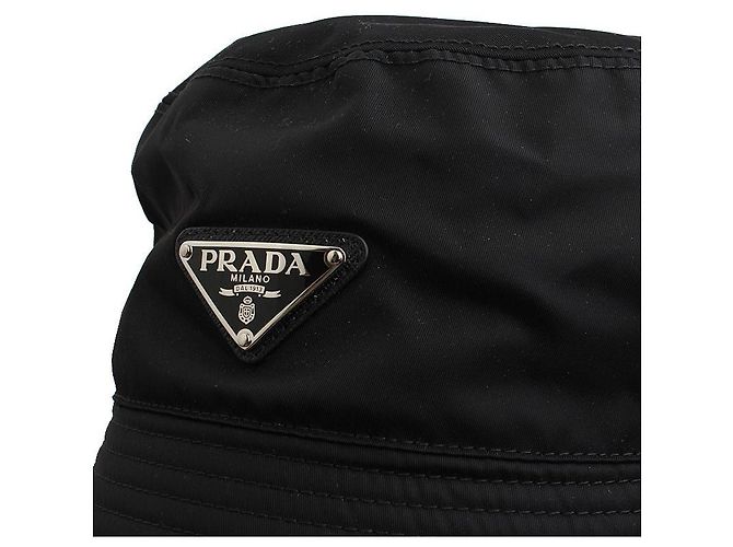 Prada Cappello bucket unisex nero XL - vista 6