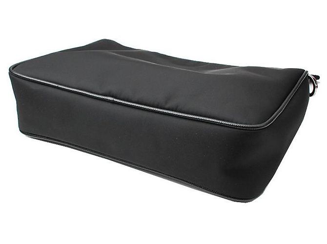 Prada Borsa a tracolla in tessuto Re-Nylon Nero - vista 3