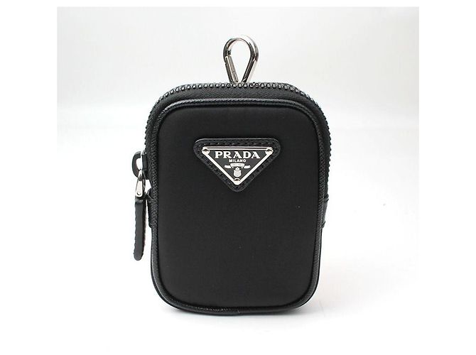 Prada Borsa a tracolla in tessuto Re-Nylon Nero - vista 5