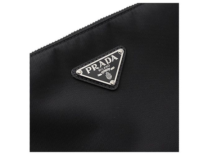 Prada Borsa a tracolla in tessuto Re-Nylon Nero - vista 6