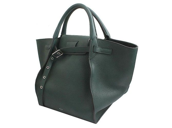 Belt Bag Céline Borsa tote e borsa a spalla verde profondo - vista 2