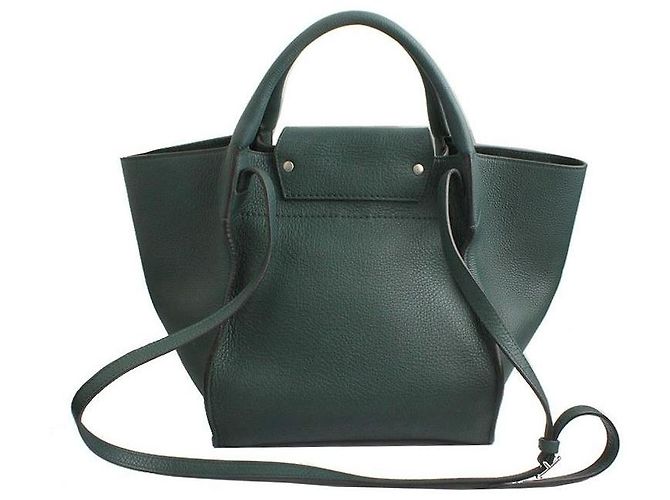 Belt Bag Céline Borsa tote e borsa a spalla verde profondo - vista 3