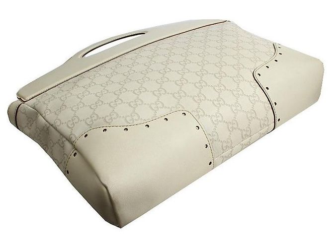 Gucci Sima Ivory Tragetasche Weiß - Ansicht 4