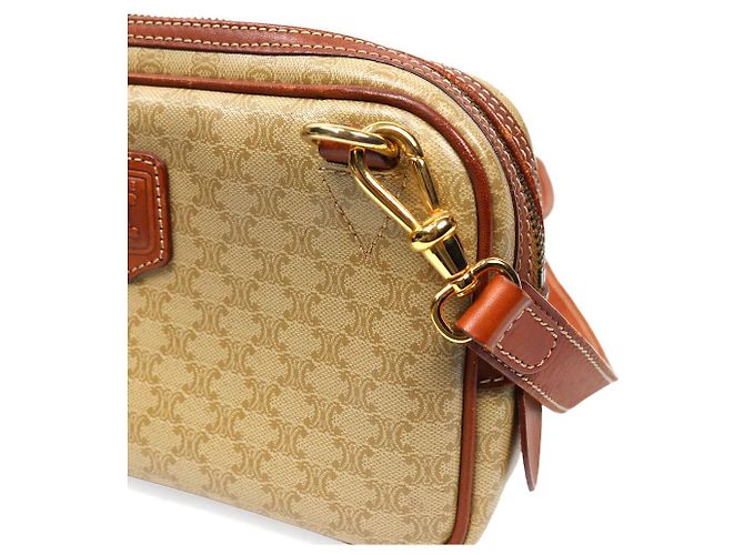 Céline Bolso cruzado Mackadam Castaño - vista 10