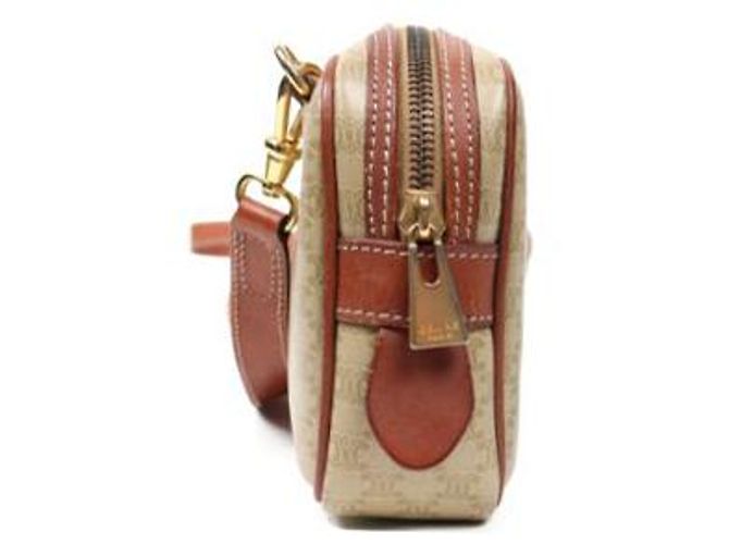 Céline Bolso cruzado Mackadam Castaño - vista 2