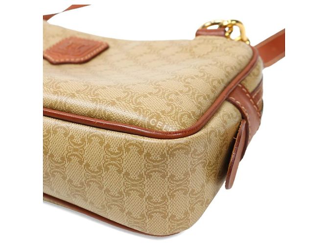 Céline Bolso cruzado Mackadam Castaño - vista 8