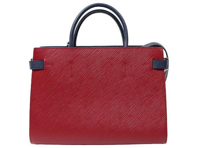 Louis Vuitton Borsa Tote Twist Epi Rossa Rosso - vista 3