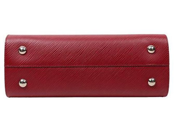 Louis Vuitton Borsa Tote Twist Epi Rossa Rosso - vista 4