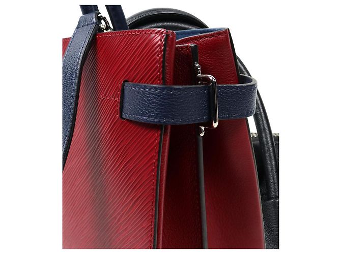 Louis Vuitton Borsa Tote Twist Epi Rossa Rosso - vista 6