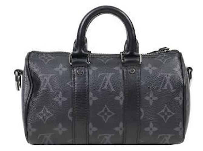 Louis Vuitton Sac Tote Keepall XS Monogram Eclipse Multicolore - vue 3