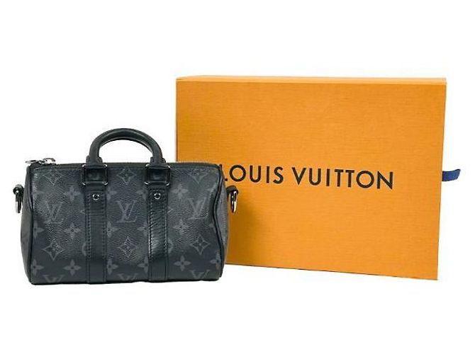 Louis Vuitton Sac Tote Keepall XS Monogram Eclipse Multicolore - vue 5