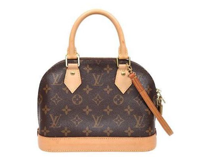 Louis Vuitton Borsa Tote Alma Monogram Multicolore - vista 3
