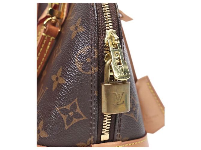 Louis Vuitton Borsa Tote Alma Monogram Multicolore - vista 8