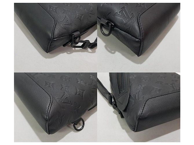 Louis Vuitton Borsa a tracolla Duo Slingback da uomo Nero - vista 6