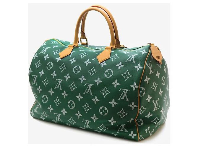 Louis Vuitton Bandoliera Speedy Monogram Verde Ver. - vista 2