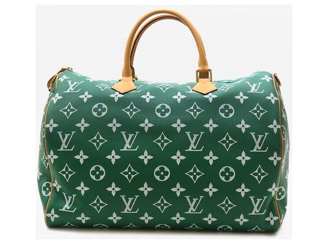 Louis Vuitton Bandoliera Speedy Monogram Verde Ver. - vista 4