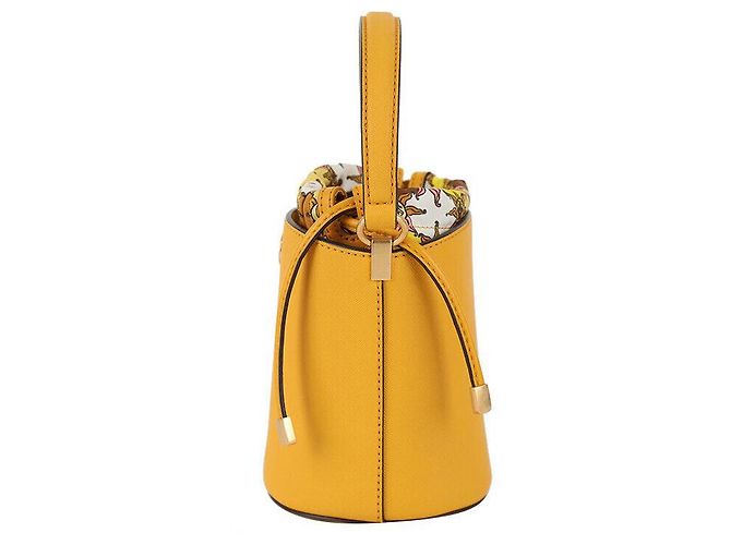 Tory Burch Emerson Mini Eimer Tasche Gelb - Ansicht 2