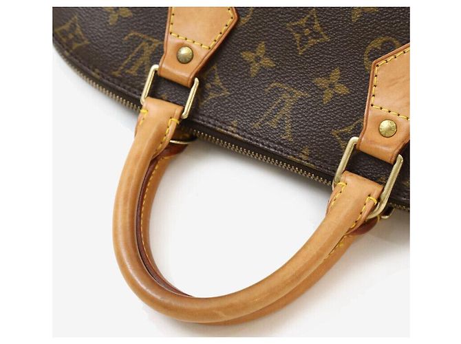 Louis Vuitton Monogramm Alma PM Tote Bag Braun - Ansicht 5