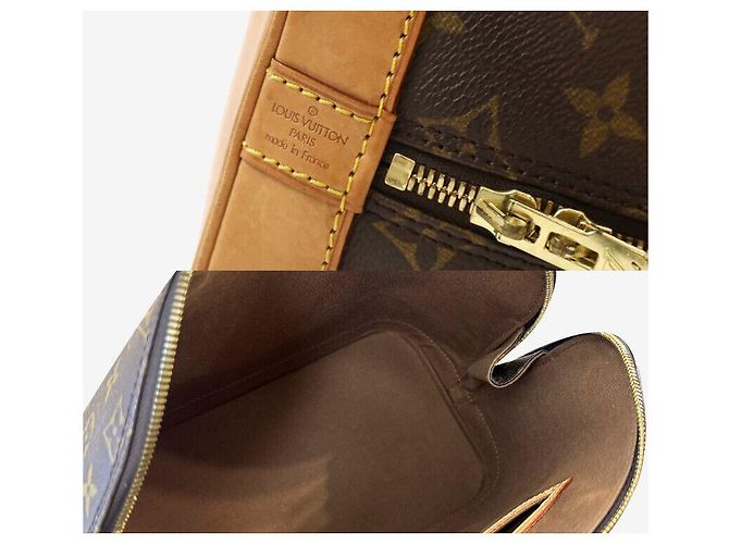 Louis Vuitton Monogramm Alma PM Tote Bag Braun - Ansicht 7
