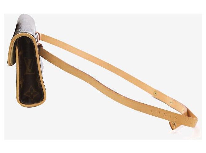 Louis Vuitton Florentin Monogramm Gürteltasche Braun - Ansicht 2