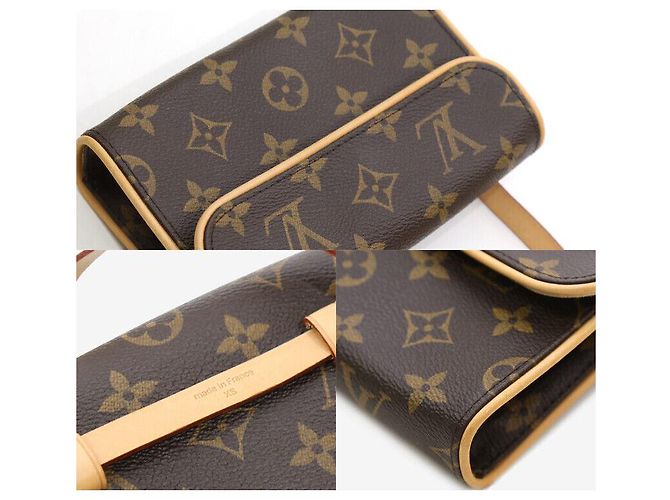 Louis Vuitton Florentin Monogramm Gürteltasche Braun - Ansicht 7