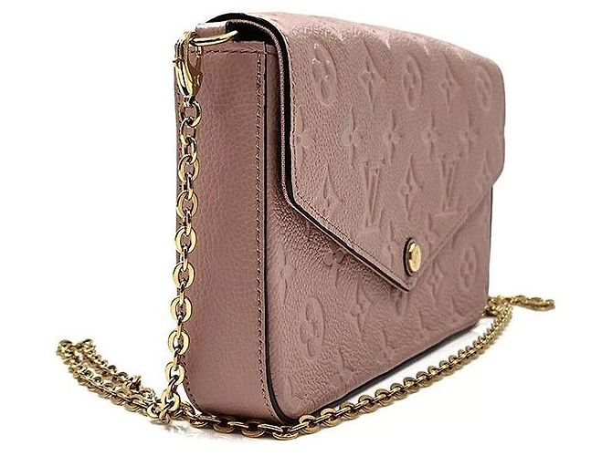 Louis Vuitton Empreinte Pochette Felicie Rosa - vista 3