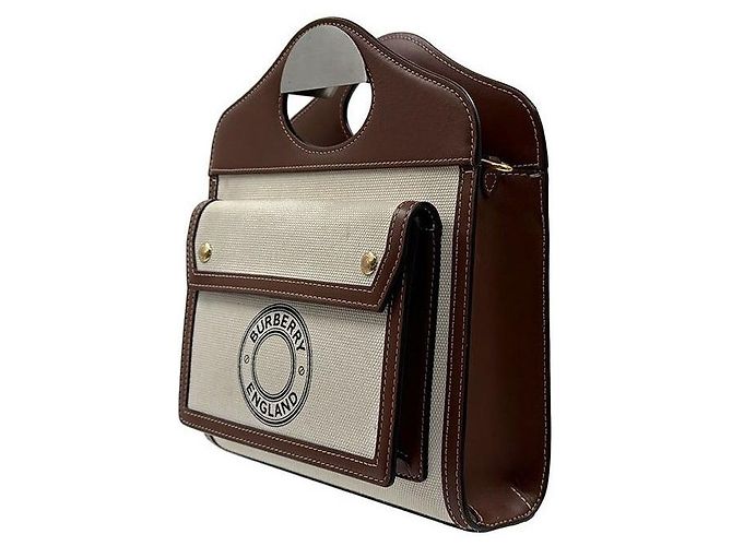 Burberry Mini borsa a mano e borsa a spalla Hosperi Marrone - vista 2
