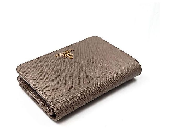 Prada Portafoglio Compatto Saffiano - vista 2