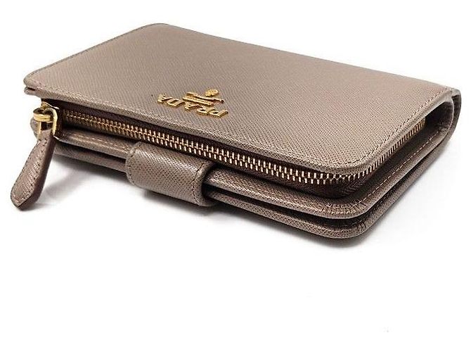 Prada Portafoglio Compatto Saffiano - vista 5