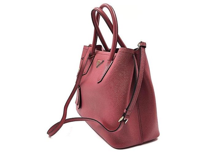 Prada Saffiano Double Bag Pink - Ansicht 2